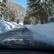 Fresh-ish snow on the road. The only time we actually had somewhat slippery roads. 15:58